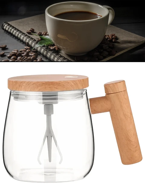 Electric High Speed Mixing Cup Self Stirring Coffee Mug Glass Automatic  Stirring Cup For Coffee - AliExpress