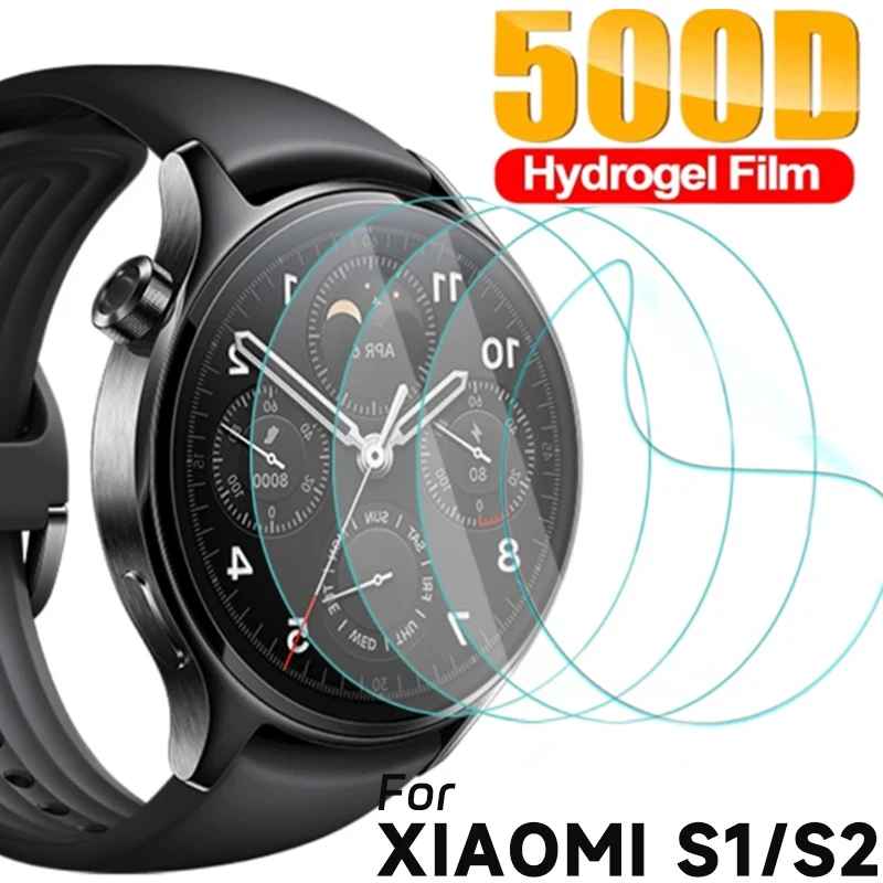 10-1 Pz Pellicole Idrogel Per Xiaomi Watch S3/S1 Pro/S1 Active Hd Pellicola Antigraffio Per Orologio Per Mi Watch S1 Active S3 Non Vetro