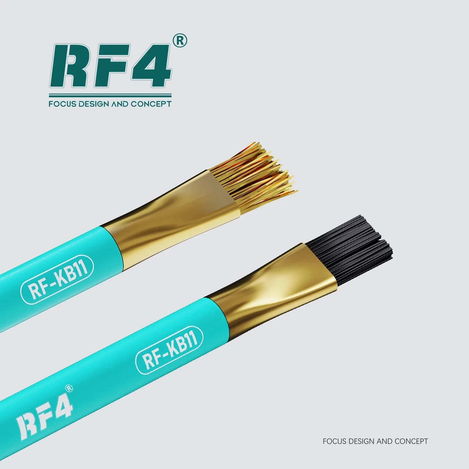 RF4 RF-KB11 IC 칩 수리 3D 주석 스크래핑 블레이드 키트, CPU IC 가장자리 분해 도구, 핸드 그라인딩 경도 용접 패드, 청소 도구