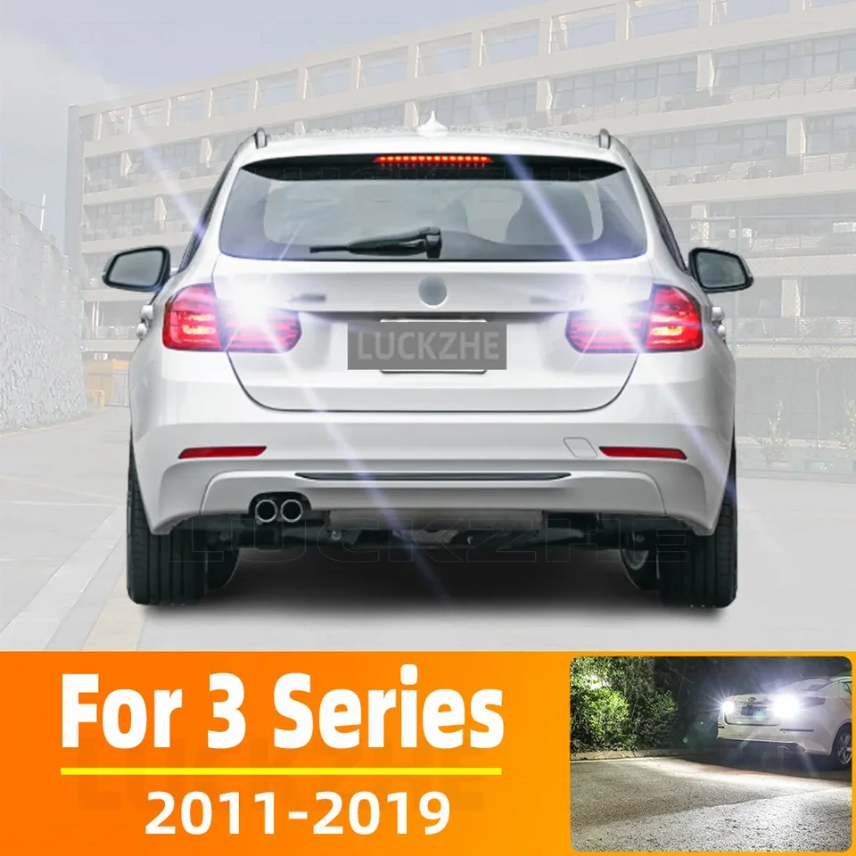 H21W BAY9S LED Reverse Light Bulbs – For 2016+ BMW F30 LCI 3 Series & F80 M3 – 6000K White, 2200 Lumens, CANbus