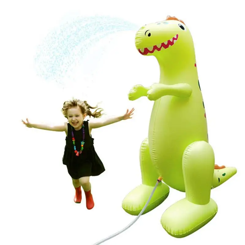 

Dinosaur Sprinkler For Kids Inflatable Water Toys Backyard Sprinkler Dinosaur Toy For Pool Party Decorations Summer Yard And