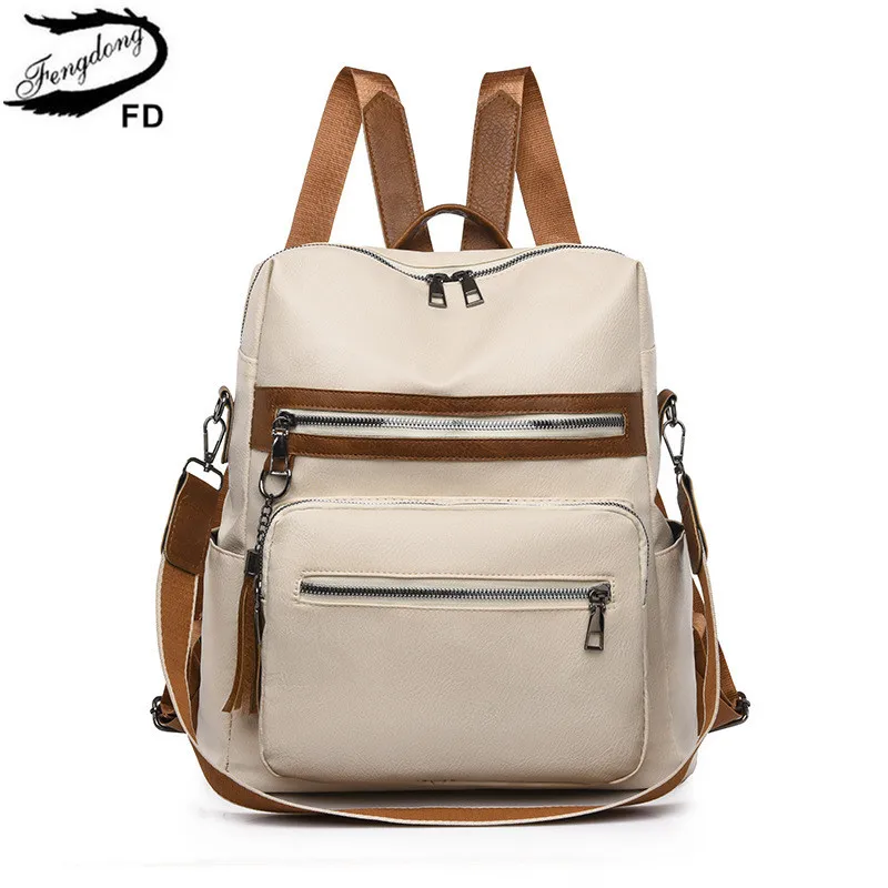 

Модный рюкзак с защитой от кражи, Женский школьный рюкзак, высококачественный дорожный рюкзак из искусственной кожи, Женская вместительная сумка через плечо