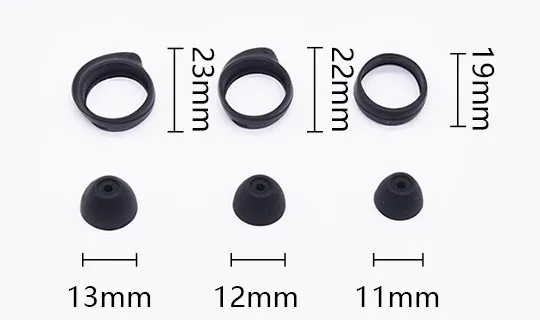 Silicone Ear Tips for Samsung Galaxy Buds+ R170 Earbuds,Eartips Wing Ear Plugs Replacement for Samsung Galaxy Buds SM-R175 Case