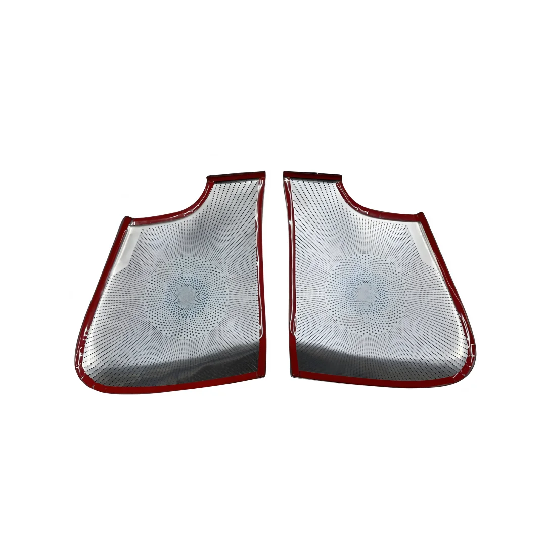 메르세데스-벤츠 2011-2012 R172 SLK200 2016-2019 W197 SLC300 260 인테리어 수정 도어 스피커 메쉬 커버