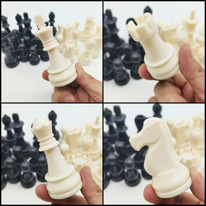 Chess Large Heavy International Elephant CHESS King 8.5 Cm High Convenient Portable CHESS Set 51cm Chessboard