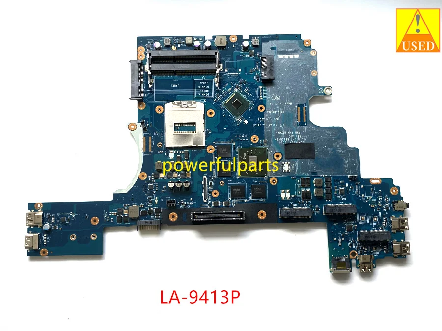 

Хорошо работает для материнской платы ноутбука Dell Latitude E6540 с графическим интерфейсом 0 LA-9413P 0VPH0Y, системная плата rPGA 947