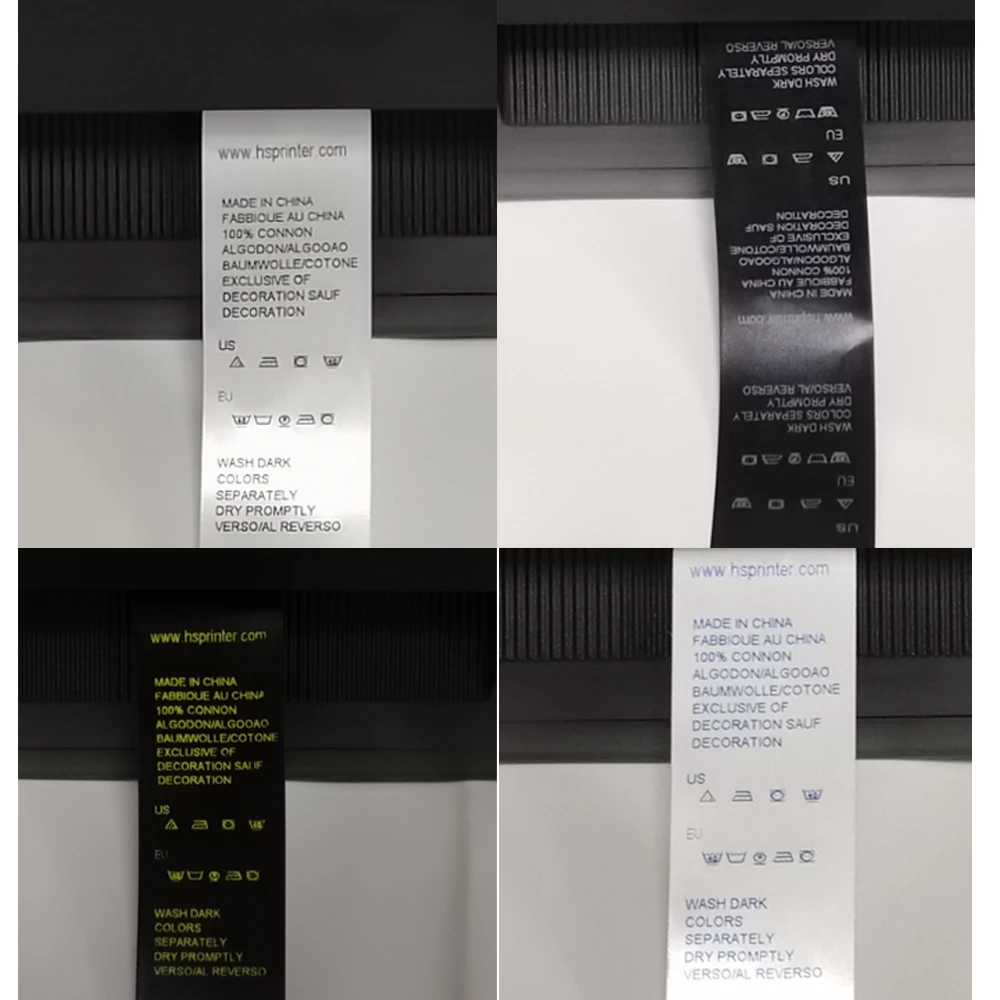 리본 스탠드가 있는 열 라벨 스티커 프린터, 라벨 세척용 300 Dpi, 4 인치