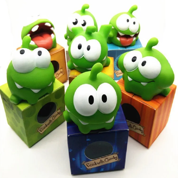 1pcs Kawaii Cut The Rope Doll Toys Cartoon Cut The Rope Soft Animals Doll Children Kids Birthday Gift Stress Kids Baby Bath Toy 2