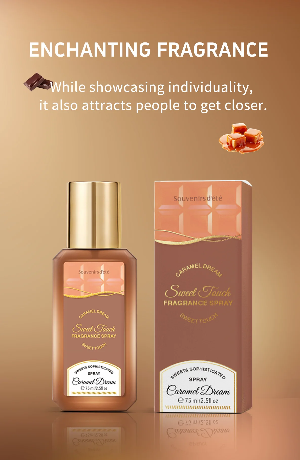Cream muffin eau de parfum da donna fragranza dolce a lunga durata_voghion.com