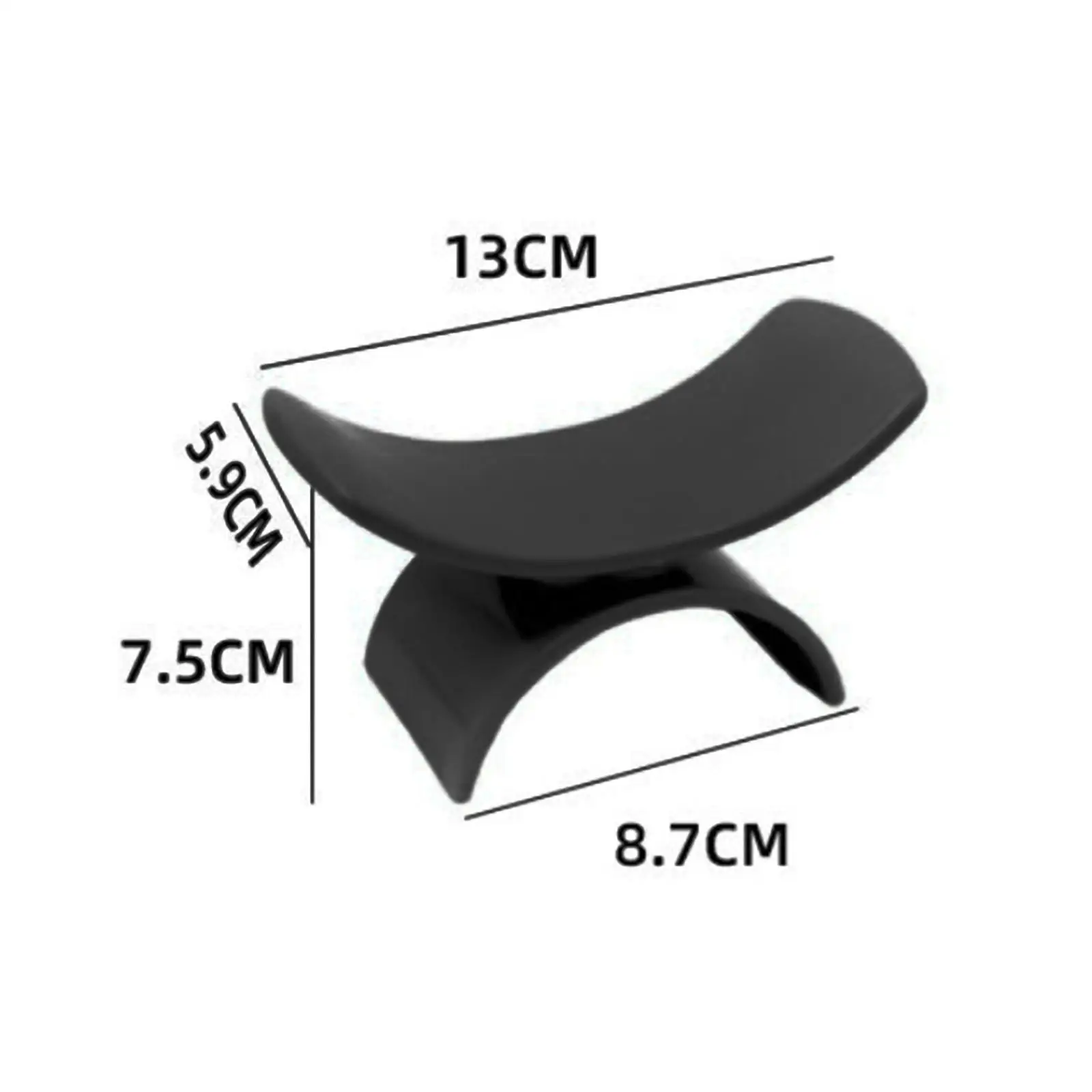 Nail Art Mat Holder Nail Armrest Pad Nail Table Station Nail Art Hand Rest U Shape Manicure Hand Pillow for Nail Sal