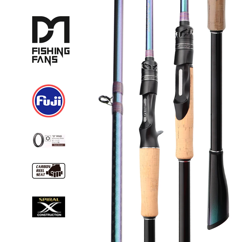 RANCY Spinning casting fishing rod FUJI O GUIDE Cork handle high