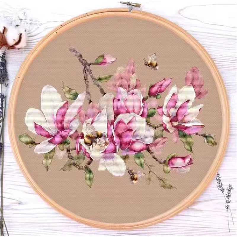 DIY Homefun Cross Stitch Kit Packages Counted Cross-Stitching Kits New Pattern NOT PRINTED Cross stich Painting Set