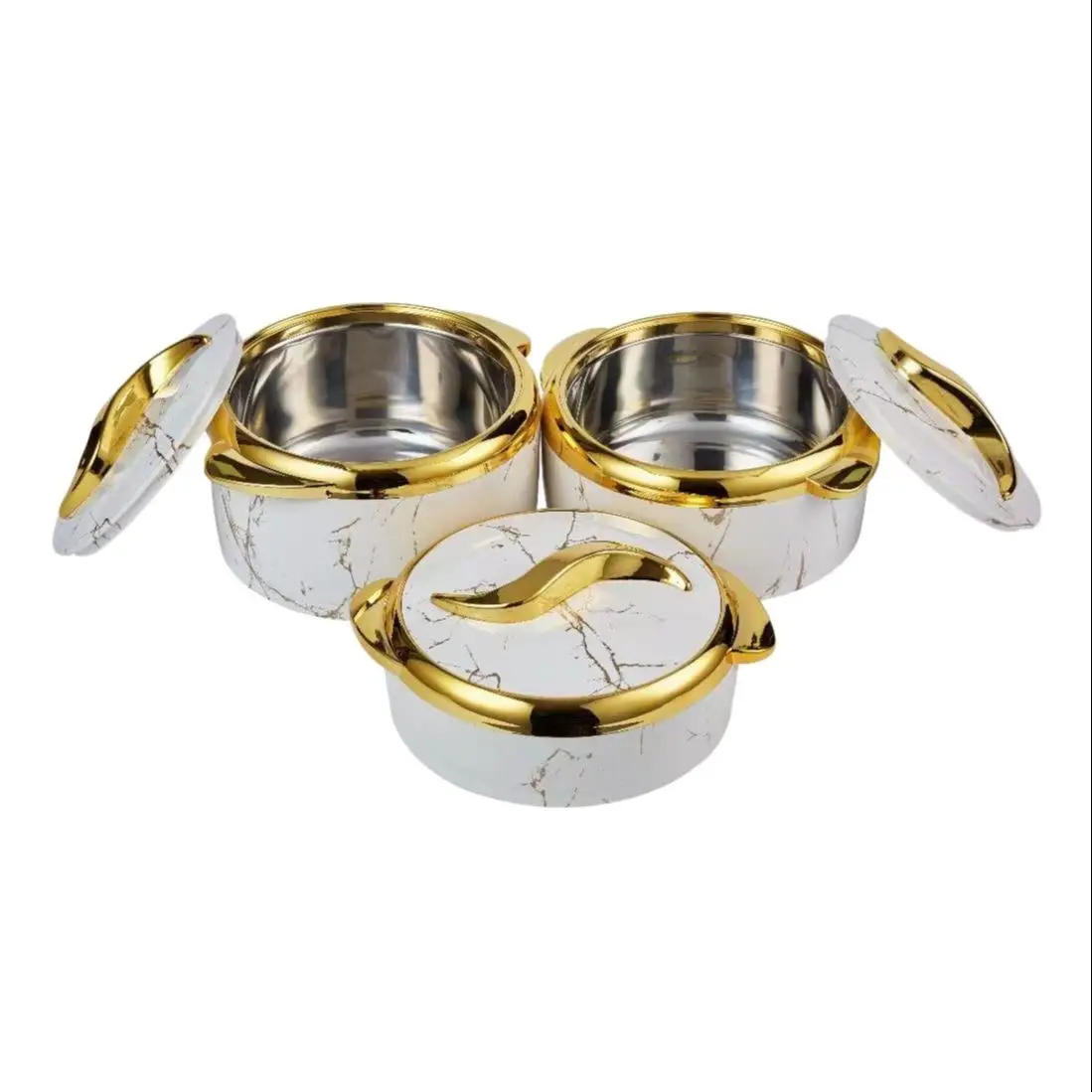 3Pcs/Set 1.5/2/2.5 Liter Food Warmer Thermal Insualtion 4