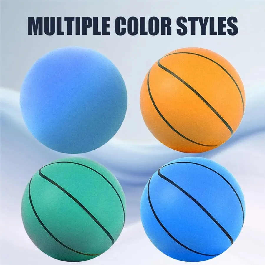 Sport Balls Silent Basketball High Elastic Mute Indoor Youth No. 3 No. 5