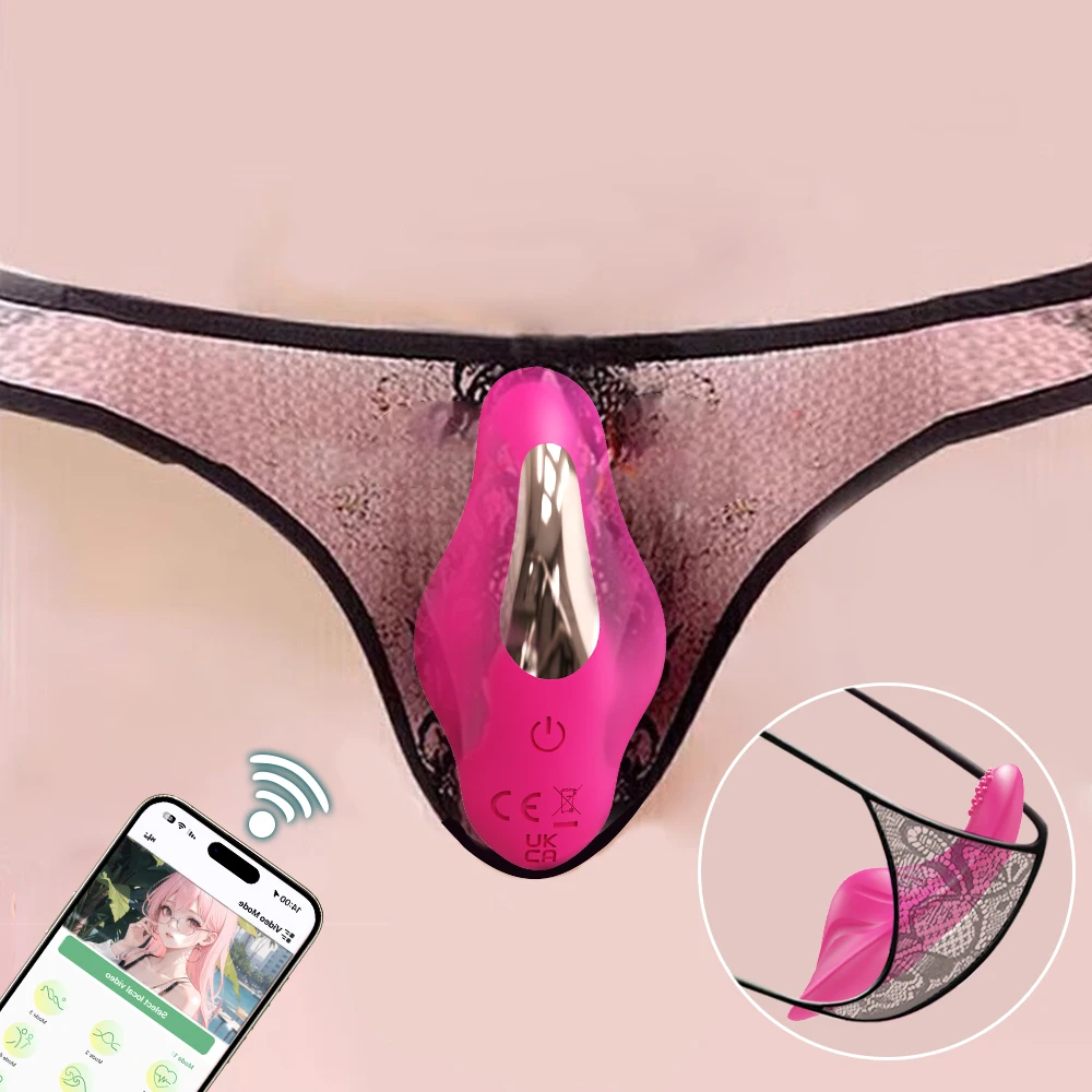 Sex Toys Wearable Panty APP Vibrator for Women Clitoral Mini Egg Bullet Butterfly Vibrators G Spot Dildo Vagina Stimulator