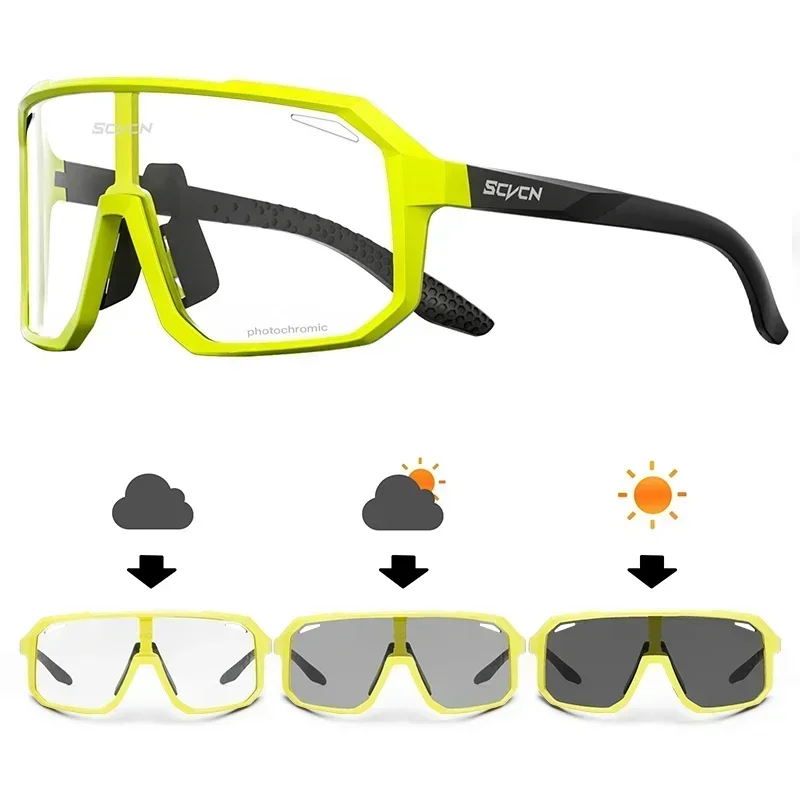 Photochromic Fishing Sunglasses Outdoor Entertainment Fishing Glasses Men Women Sunglasses Camping Bike Driving Glasses