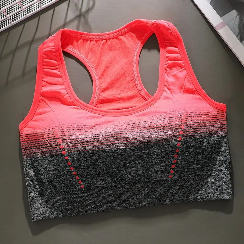 Seamless Sports Bra, Shock-absorbing, Steel Ring Free, Fashionable Vest, Breathable, Quick Drying Yoga Vest, Stress Free Fitness Best Sellers In Women's Clothing