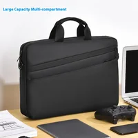 High Quality Business PVC Shoulder Messenger Bags Trendy Briefcase Bag Office Handbags 15 17 inch Laptop Bag - Image 5
