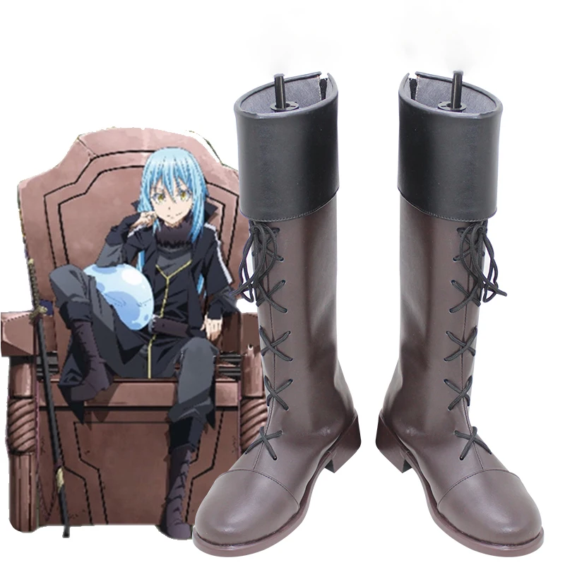 

Game Anime Cosplay That Time I Got Reincarnated as a Slime Rimuru Tempest Shoes Boots Carnival Party Halloween