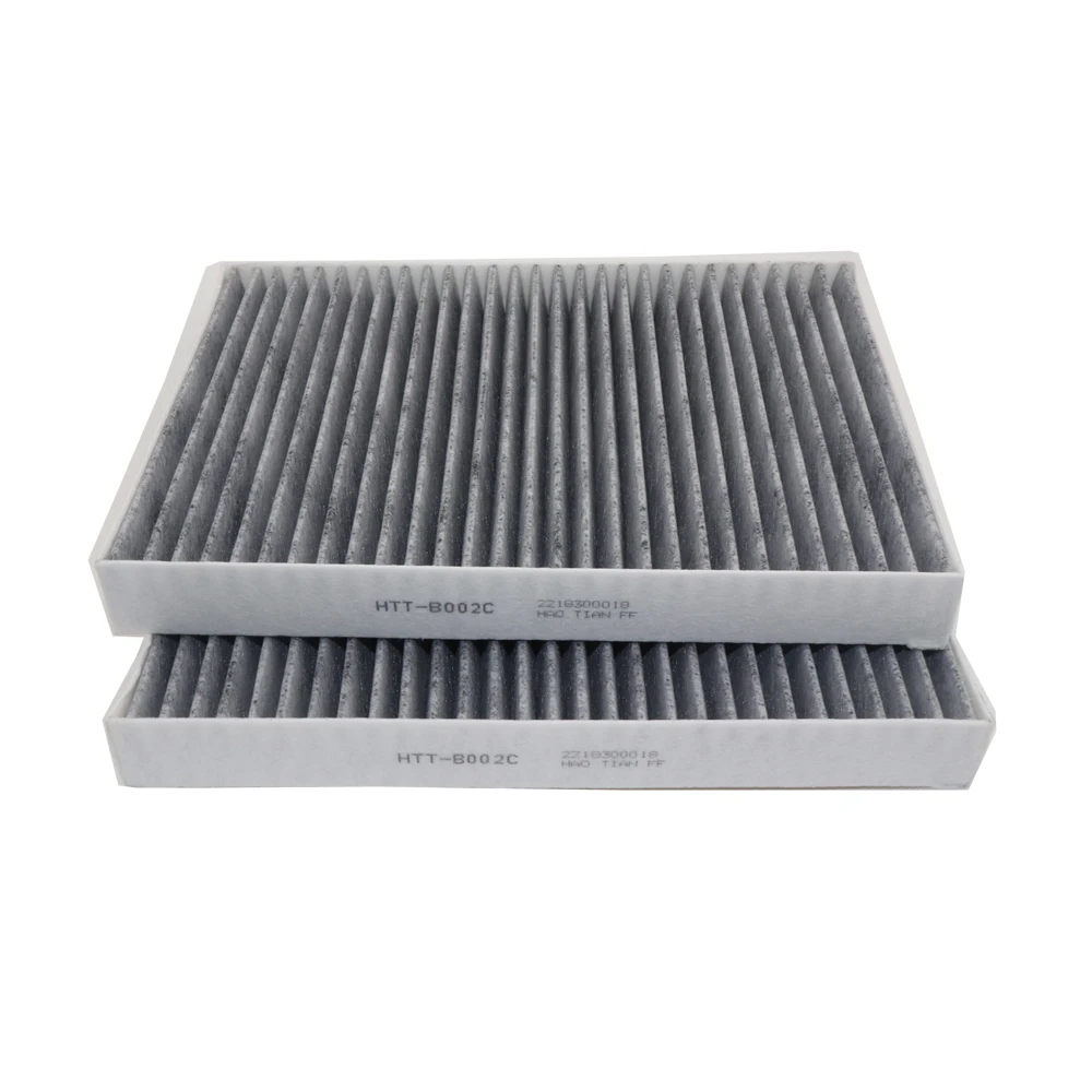 

2Pcs Car Cabin Air Filters For MERCEDES-BENZ CL500 C216 2006-2013 5.5L 2218300718 CUK2722-2 0986AF4596 LAK292/S