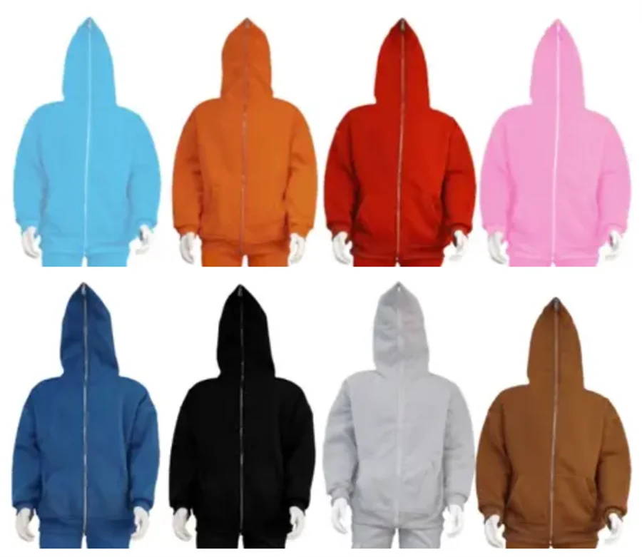Hoody Pullover Full Zip Up Man Hoodie Oversized No String Hoodies Unisex  Fleece Cotton High Quality Heavyweight - AliExpress