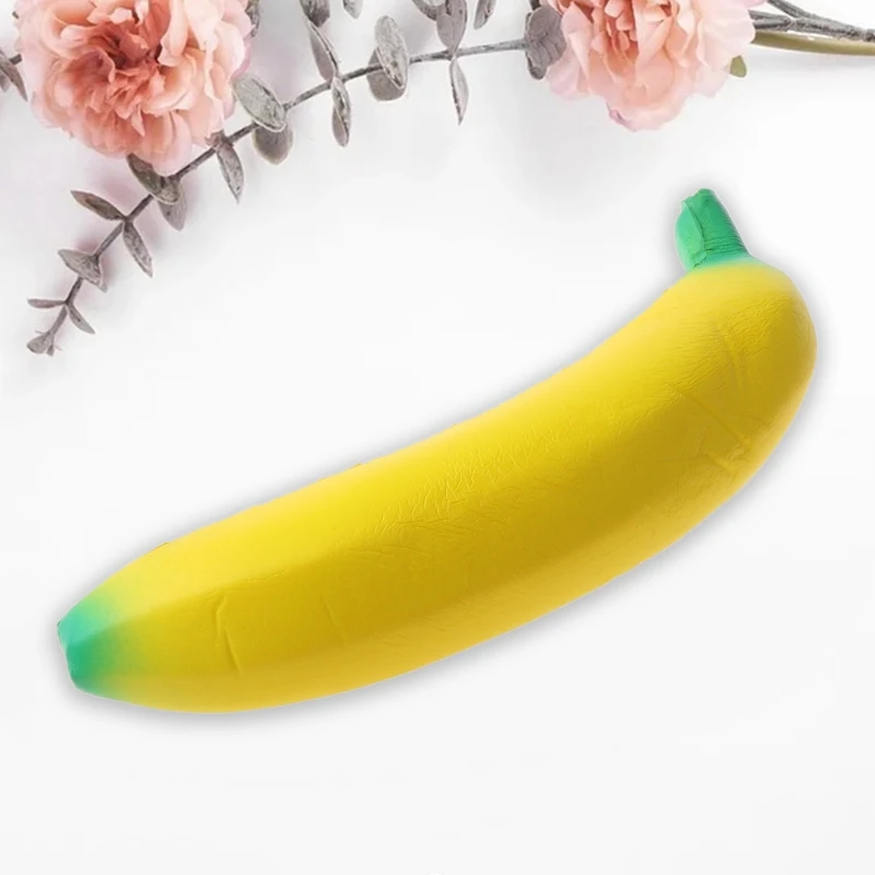 

18CM Simulation Banana Toy Slow Rising Squeeze Stress Decompression for