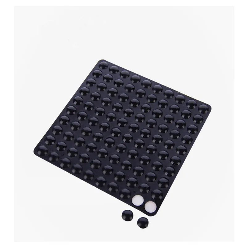 Silicone Bumpers 5-10*1.5-4mm 100pcs Self Adhesive Round Soft Anti Slip Shock Absorber Feet Pads Damper