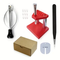 Portable Watch Hand Needle Remover Tool - Precision Red Plunger for Repair and Maintenance (Watch repair kit)