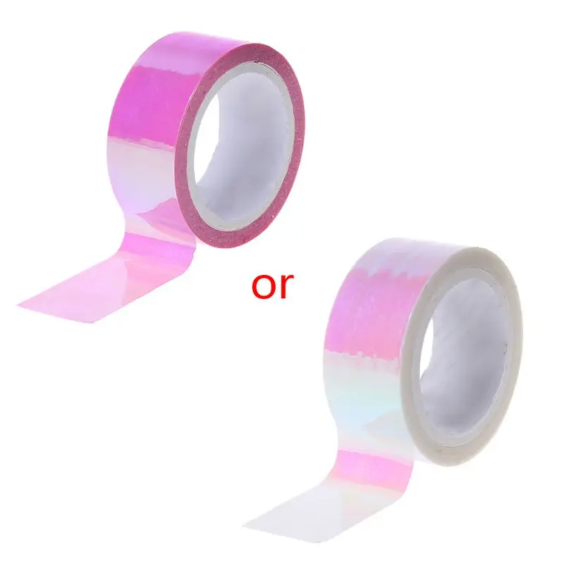 Gymnastics Decoration RG Prismatic Glitter Tape Hoops Stick Rhythmic Gymnastics Decoration DIY Scrapbooking
