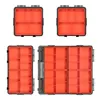 Hardware Storage Toolbox Multifunctional, Large Capacity, Thickened, Durable, Classifiable Storage Toolbox 2