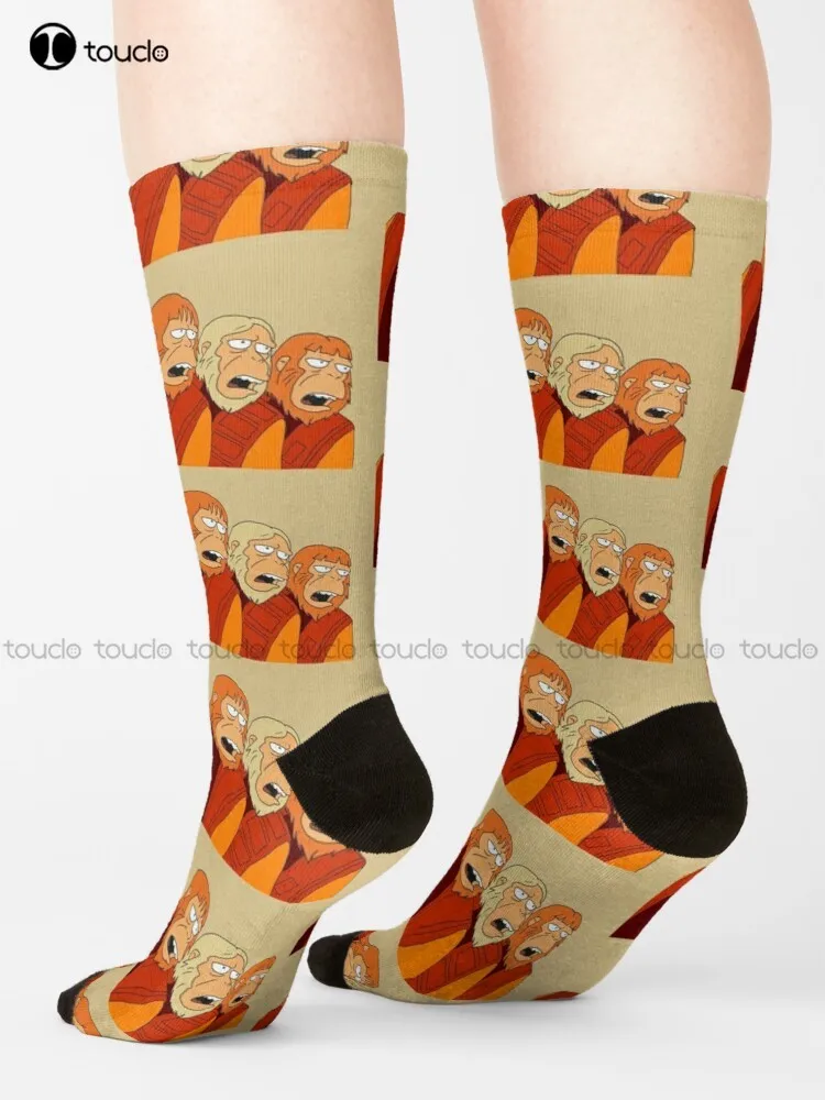 

Dr. Zaius Dr. Zaius! Socks Ankle Socks For Women Street Skateboard Socks Harajuku 360° Digital Print Gd Hip Hop Retro Colorful