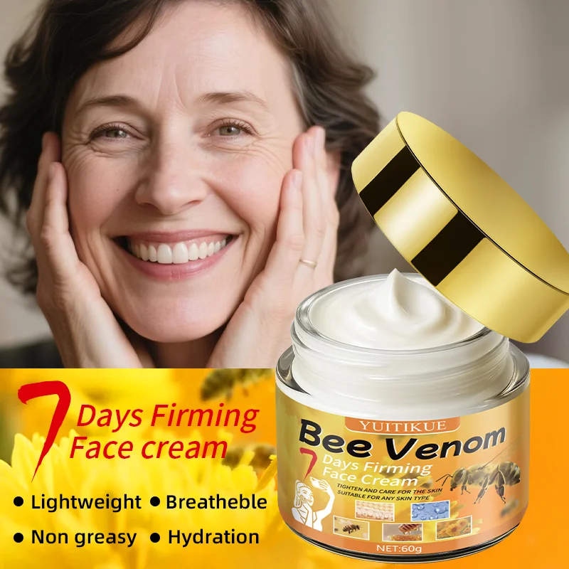 YUITIKUE Bee Venom 7-Day Firming Cream, suitable for all skin types, used for skin firming and moisturizing care