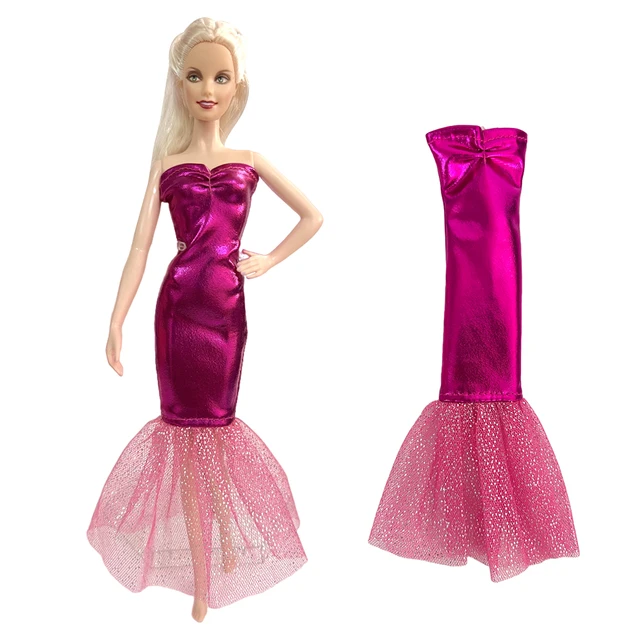 Vestido Barbie Sereia