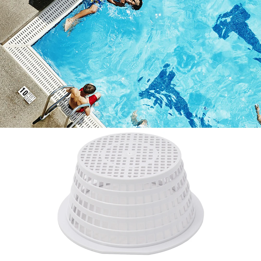 

1 шт., корзина-скиммер для бассейна Swimline 8928, аксессуары-скиммер для бассейна, инструменты для очистки спа, пластмассовые 4 дюйма X 6 1/4 дюйма X 2 дюйма