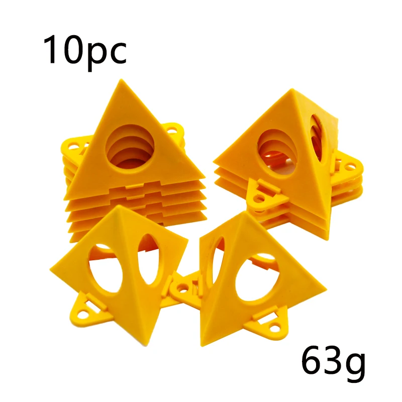 10pc Pyramid Shaped Tripod Triangular Bracket Woodworking Paint Bracket Spray Painting Bracket Cushion Block Auxiliary Tool Set BEST SELLERS