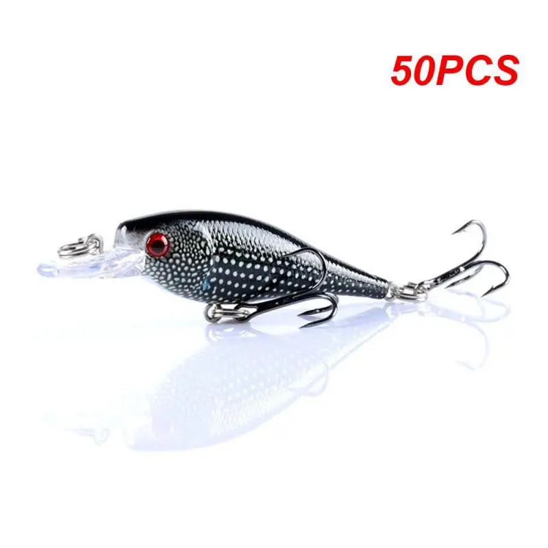 

50PCS WDAIREN/lot Crankbaits Fishing Lures Wobblers Crank Hard Baits Painting Series for Fishing Topwater Artificial Bass Pesca