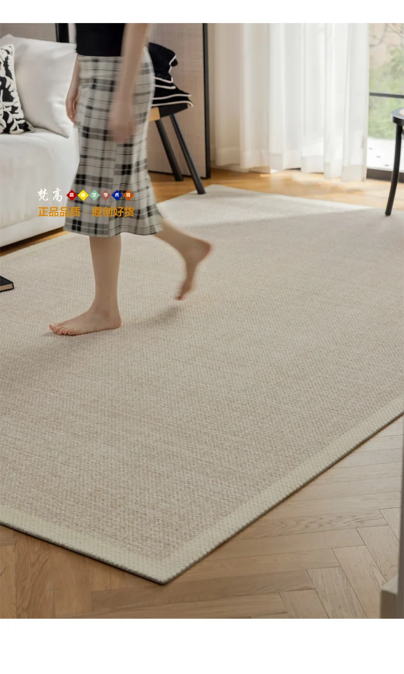 VIKAMA Teppich im japanischen Stil, Bambus-Stil, Balkon, Tatami-Matte, B&B, schwimmende Fenstermatte, Fensterbank-Matte, Schlafzimmer-Nachttischdecke – Detail 10