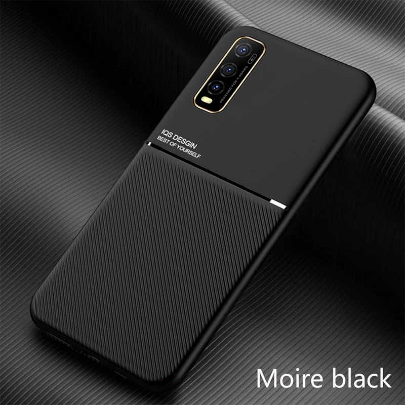 Enhanced Anti-Slip Magnetic Shockproof Phone Case with Back Cover