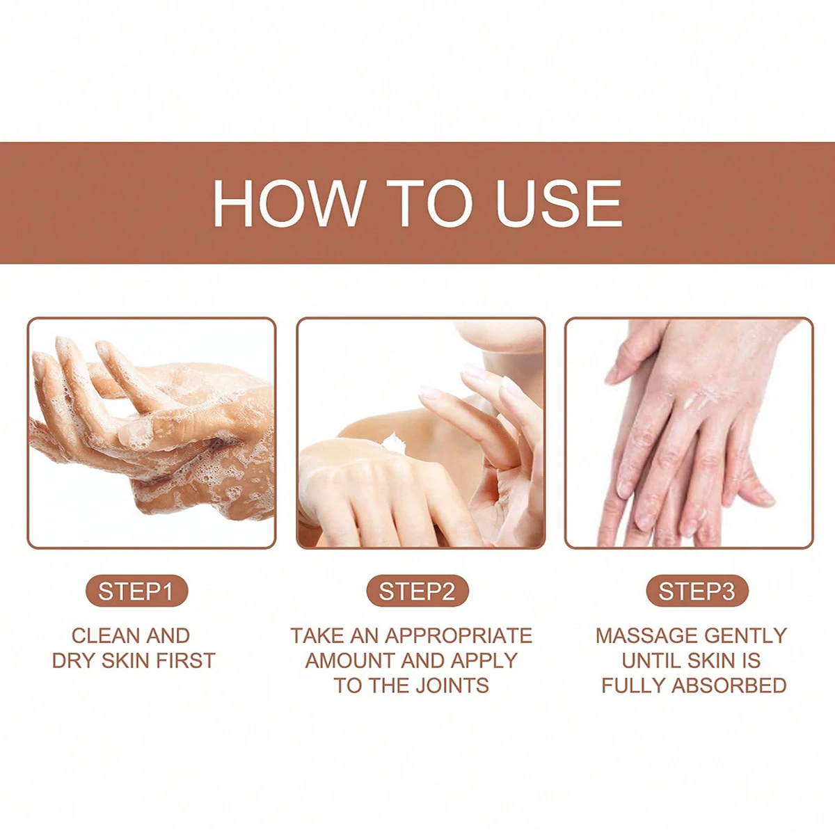 Dark colored knees and elbows effectively brighten and fade, enhancing even skin tone 4