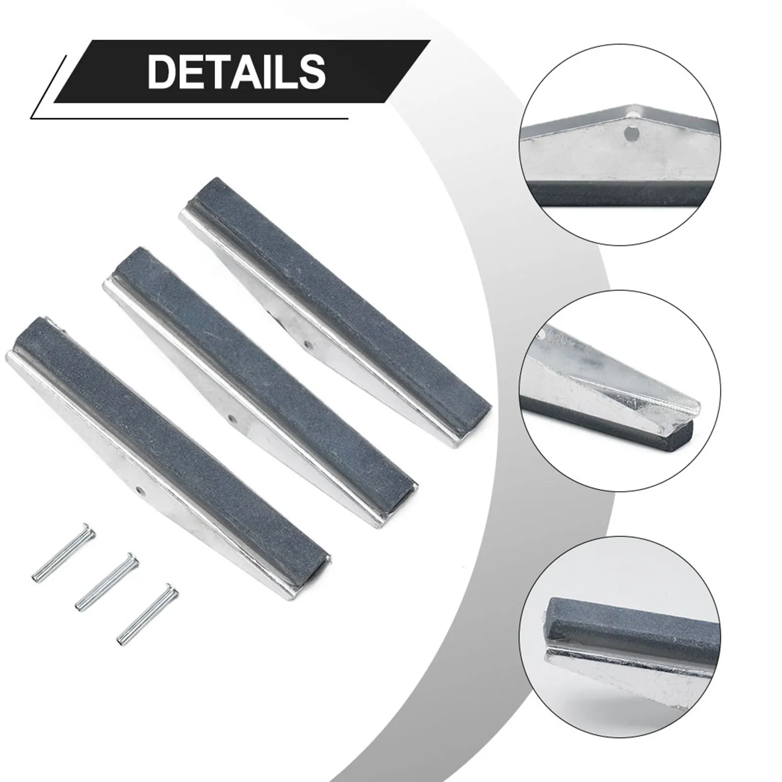 3PCS Car Engine Cylinder Hone Replacement Stones Adjustable Brake Piston Professional Fixed Angle Cylinder Hone Tool 3 Size