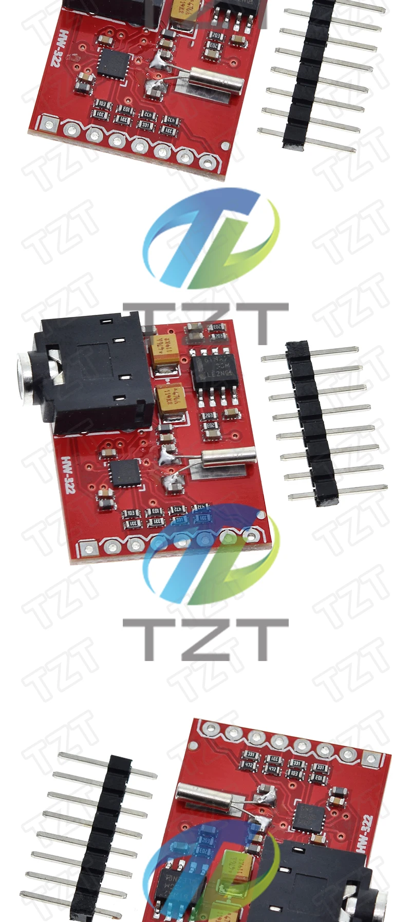 Tzt si4703 rds fm radio tuner evaluation breakout modul für arduino avr pic arm radio daten service filter träger modul – Detail 4