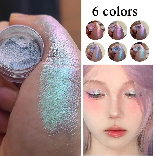 1PC Mini Ultra Fine Chameleon Eyeshadow Shifting Pigments Metallic  Highlighter Glitter Laser Shining Eyeshadow Manicure 0.2g - AliExpress