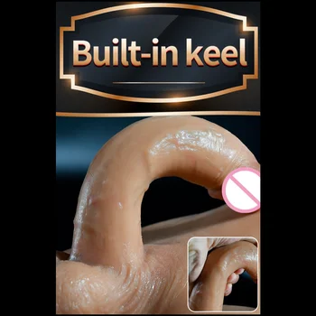 Silicone Pants Dildo Hollow Penis Female Masturbation Realistic Strap On Dildos With Scrotum Sex Toys For Woman Lesbian Sex Shop 5