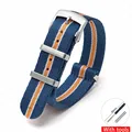 Blue white orange