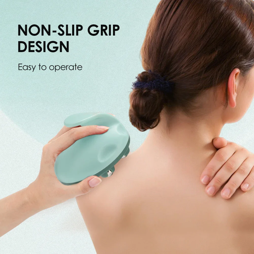 Handheld Ball Massager Muscle Relaxation Slender Waist Beautiful Legs  Magnetic Body Beauty Meridian Brush Kneads Abdomen