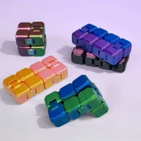 Magic Cube Stress Relief Toy Infinity Cube Portable Educational Toys Decompress Relax Toys for Children Adults Christmas Gift 2
