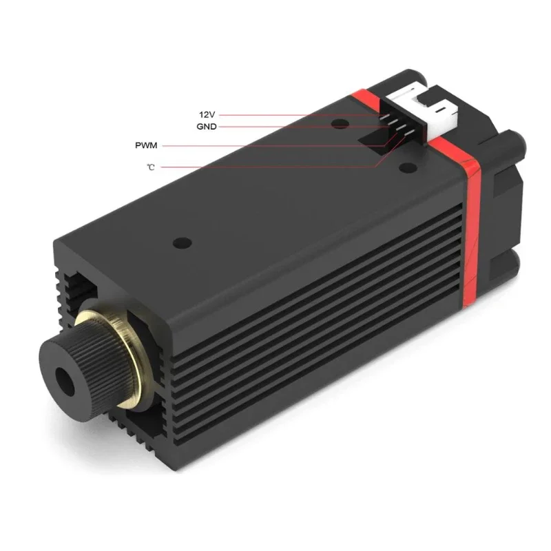 

7W Laser head 12V Laser module Modulation For DIY CNC Laser engraver