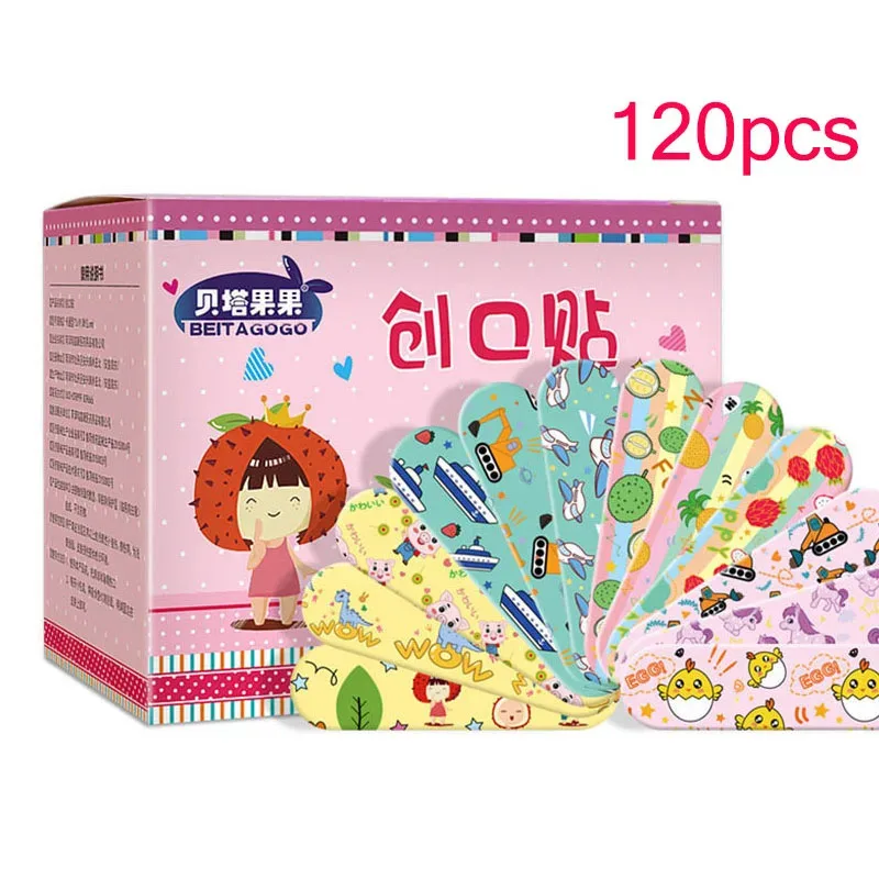 240/180/60/10pcs Cartoon Band Aid Waterproof Curitas Wound Plaster For Children Skin Dressing Tape First Aid Adhesive Bandages
