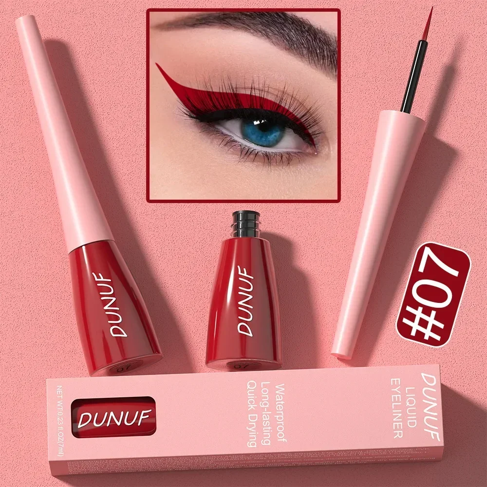 Blue Eye Liner Pen Liquid Eyeliner Pencil Eye Makeup Ultra-thin Long-Lasting Quick-Dry Eye Liner Original Korean Makeup Cosmetic 5