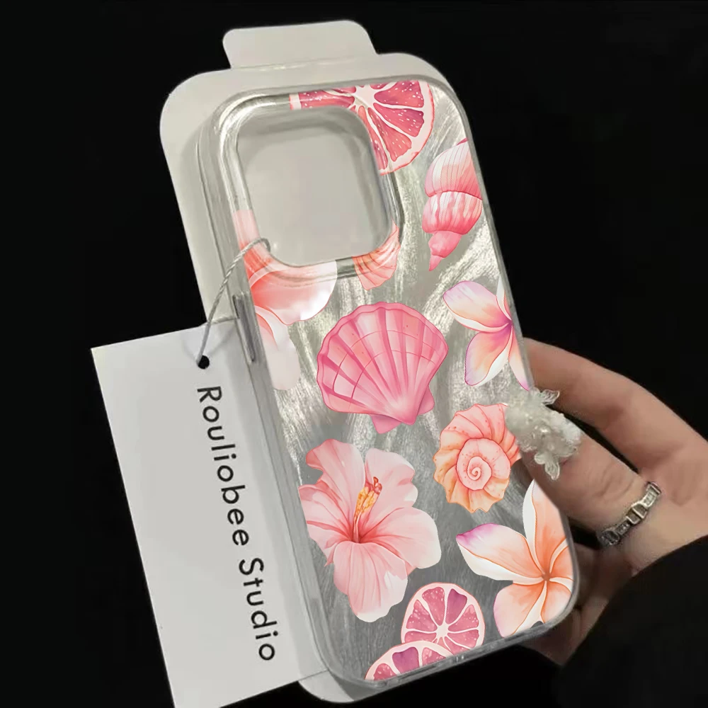 Vibrant Summer Beach Pink Phone Case Cover